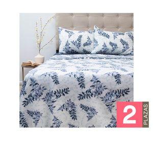 Juego de sábanas 2 plazas polar estampada Composé D2