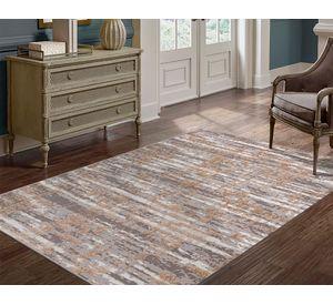 Alfombra grande Windsor polipropileno walnut 200x280 cm