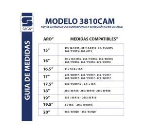 Cadenas para nieve 3810 cam 2 un. + bolso