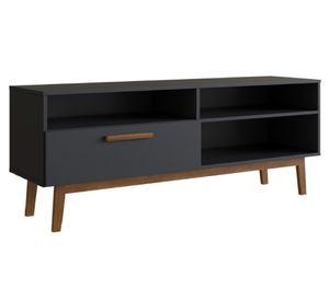 Rack TV 55" Moveli 4 espacios negro