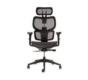 Silla de escritorio ergonómica Ergo plus negro