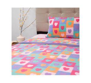 Juego de sábanas 1.5 plazas Kids composé corazón