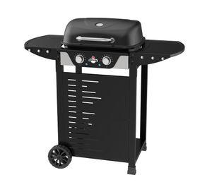 Parrilla eléctrica 2 quemadores Manhattan E2B black 2300 W