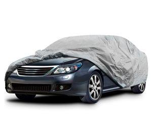Cubre auto gris claro talla XL