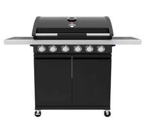 Parrilla a gas 6 quemadores Texas Black