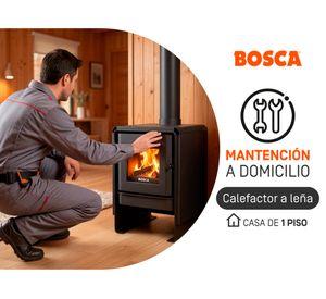 Mantención calefactor leña Bosca para casa de 1 Piso