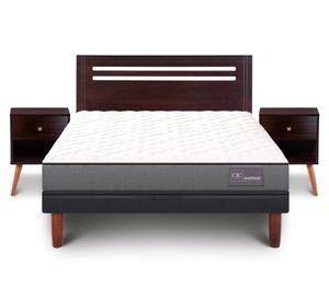 Cama europea Anatomic 2 plazas  + set New Múnich