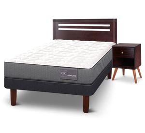 Cama europea Anatomic 1.5 plazas + set New Múnich
