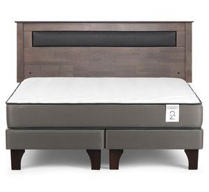 Cama europea New Style 2 plus king base dividida + respaldo Ferrara G