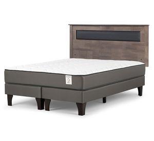 Cama europea New Style 2 plus king base dividida + respaldo Ferrara G