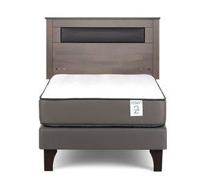 Cama europea New Style 2 plus 1 plaza  + respaldo Ferrara G