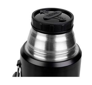 Termo para agua King negro mate 2 lt
