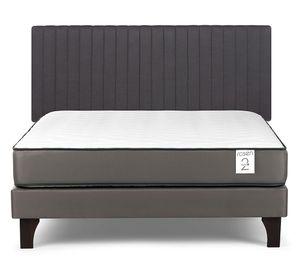 Cama europea New Style 2 plus 2 plazas  + respaldo Lucio G