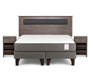 Cama europea New Style 2 plus 2 plazas base dividida + set Ferrara G