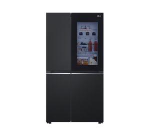 Refrigerador Side by Side GS66BVM negro esencial matte 655 lt