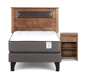 Cama europea New Style 2 plus 1 plaza + set Ferrara