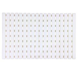 Piso baño antideslizante Tablón blanco 40x63 cm