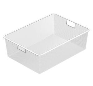 Canasto marco malla blanco 18.5x52.7x42.7 cm