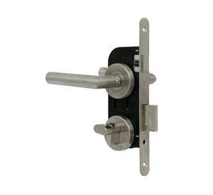 Cerradura embutir baño inox
