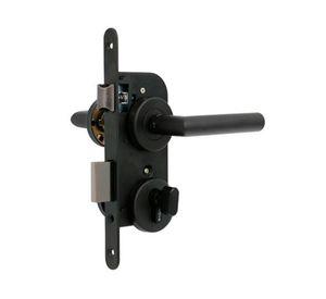 Cerradura embutir dormitorios 102 negro