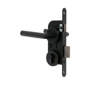 Cerradura embutir dormitorios 102 negro
