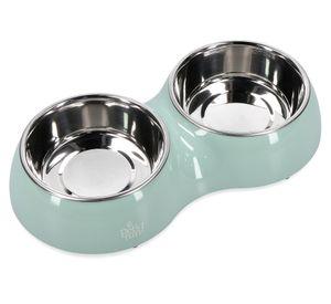 Plato mascota Doble verde