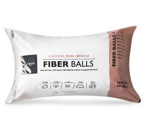 Almohada Fiber ball blanco 50x90 cm 2 un.