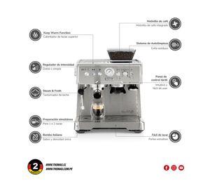 Cafetera automática baristakaffeeTH-170EMi gris 2.3 lt