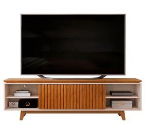 Rack TV Loren 75" Café