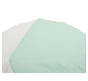 Quitasol playa blanco/aqua 180 cm