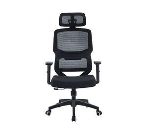 Silla de escritorio Mesh ergonómica negro 122x61 cm