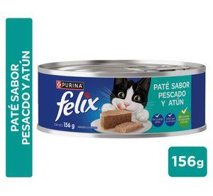 Alimento húmedo adulto pescado y atún 156 g