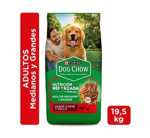 Alimento seco adulto carne y pollo 19.5 kg