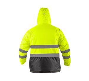 Ropa de trabajo parka Siberia amarillo flúor