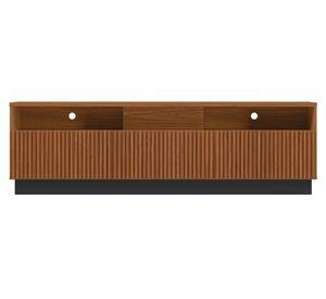 Rack TV 75" Marau noce milano/negro mate