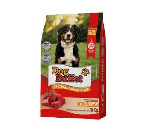 Alimento seco adulto sabor carne 10 kg