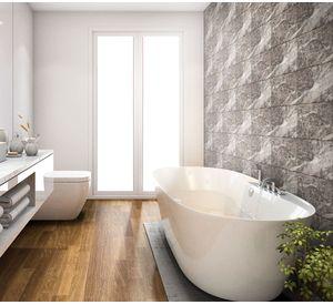 Porcelanato Baraka gris 17x52 cm 1.06 m2