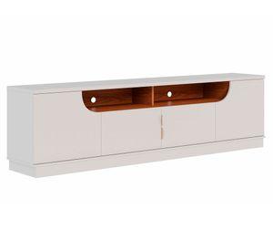 Rack TV 75" Santorini blanco