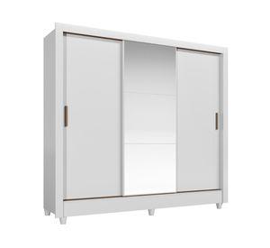 Clóset 3 puertas Francia blanco 191x172x46 cm