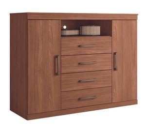 Cómoda Master jatoba 4 cajones