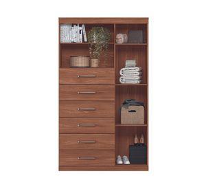 Cómoda Maraba jatoba 6 cajones