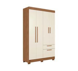 Clóset 4 puertas Londrina arena 214x130x46 cm