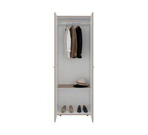 Clóset 2 puertas bardolino 170x60x40.2 cm