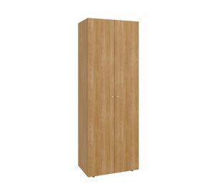 Clóset 2 puertas fresno europeo 170x60x40.2 cm
