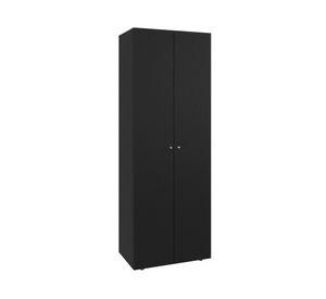 Clóset colgador 2 puertas wengué 170x60x40.2 cm