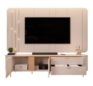 Centro de entretenimiento 70" Celine blanco