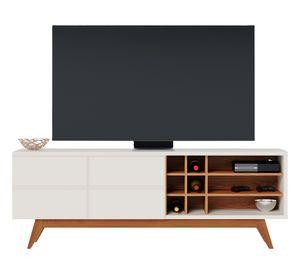 Rack TV 75" Noronha blanco