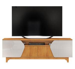 Rack TV 75" Helo café claro