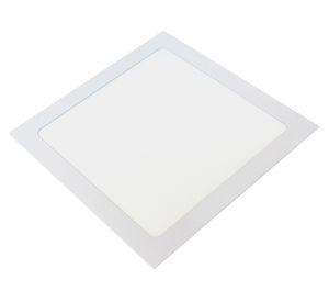 Panel LED empotrar cuadrado 18W luz fría