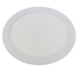 Panel LED empotrar redondo 18W luz fría